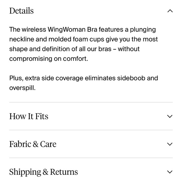 NWT 40D KNIX Wing Woman Contour Bra (Traditional Sizing) in Warm Sand - Picture 4 of 8